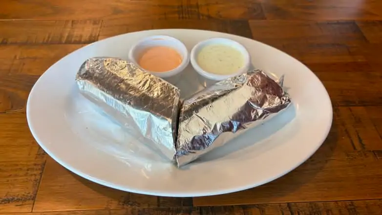 Chicken Adana wrap